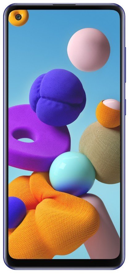 Смартфон Samsung Galaxy A21s SM-A217F Blue - samsungshop.com.ua