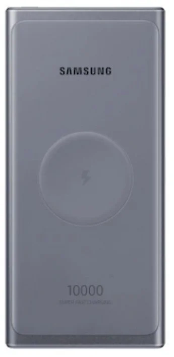 Мобільна батарея Samsung Wireless Battery Pack 10A, Type-C, 25W, 2Port, Gray (EB-U3300XJRGRU) - Фото 1 Мобільна батарея Samsung Wireless Battery Pack 10A, Type-C, 25W, 2Port, Gray (EB-U3300XJRGRU) - Фото 1