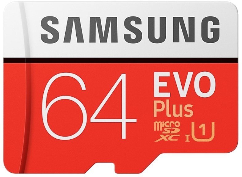 Карта памяти Samsung microSDXC 64GB EVO Plus UHS-I (MB-MC64HA/RU) - фото 1 - samsungshop.com.ua