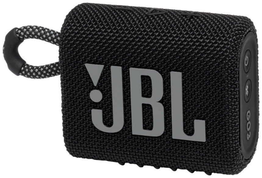Акустична система JBL Go 3 Black (JBLGO3BLK) - samsungshop.com.ua