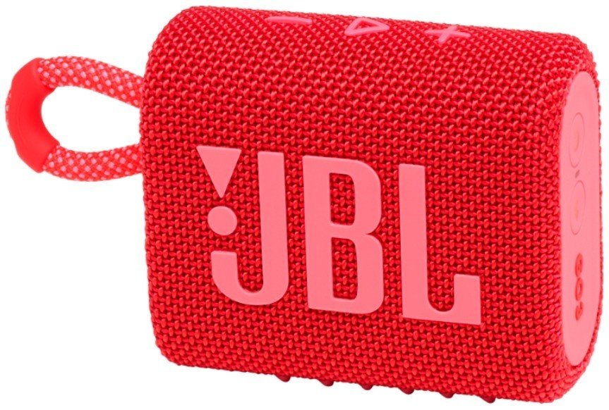 Акустична система JBL Go 3 Red (JBLGO3RED) - samsungshop.com.ua