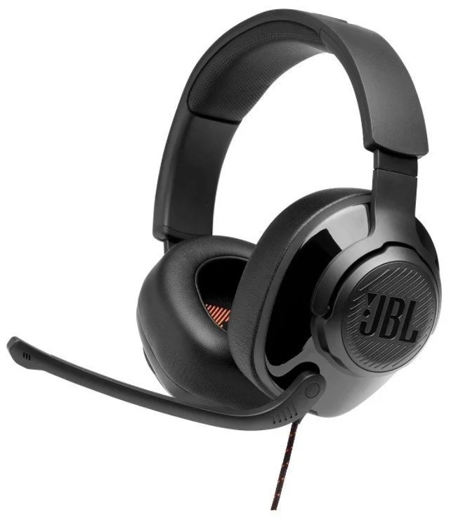 Дротові навушники JBL Quantum 300 Black (JBLQUANTUM300BLK) - фото 1 - samsungshop.com.ua