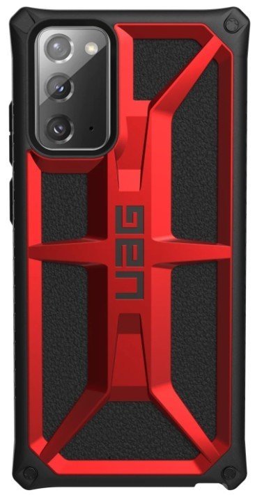 Чохол UAG Monarch Crimson для Samsung Galaxy Note 20 - фото 1 - samsungshop.com.ua