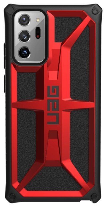 Чехол UAG Monarch Crimson для Samsung Galaxy Note 20 Ultra - фото 1 - samsungshop.com.ua