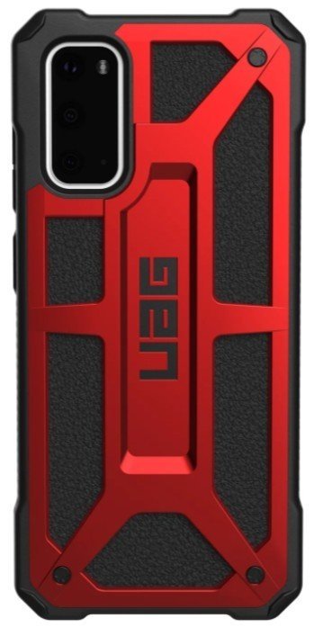 Чехол UAG Monarch Crimson для Samsung Galaxy S 20 - samsungshop.com.ua