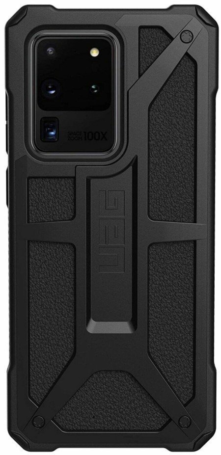 Чехол UAG Monarch Black для Samsung Galaxy S 20 Ultra - фото 1 - samsungshop.com.ua