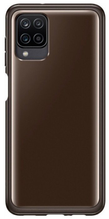 Чехол SAMSUNG Soft Clear Cover Black (EF-QA125TBEGRU) для Samsung A12 (A125) - samsungshop.com.ua