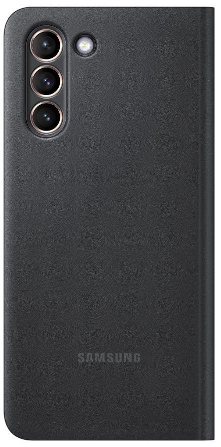Чохол Samsung Smart Clear View Cover Black (EF-ZG991CBEGRU) для Samsung S21 G991 - фото 1 - samsungshop.com.ua