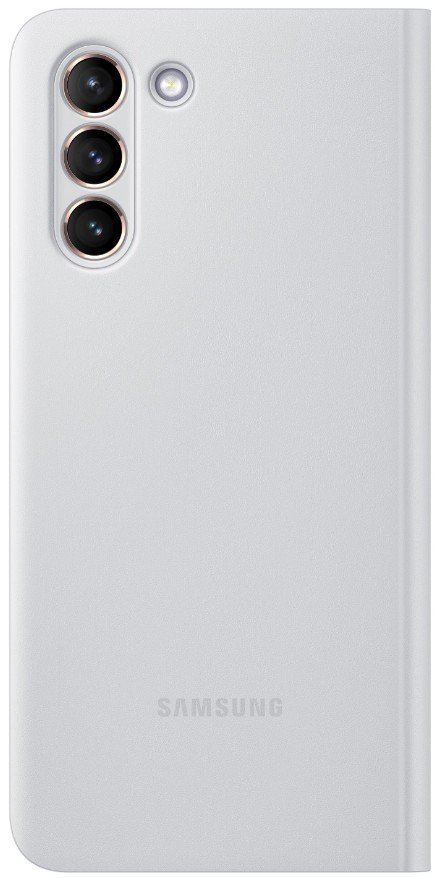 Чохол Samsung Smart Clear View Cover Light Gray (EF-ZG991CJEGRU) для Samsung S21 G991 - samsungshop.com.ua
