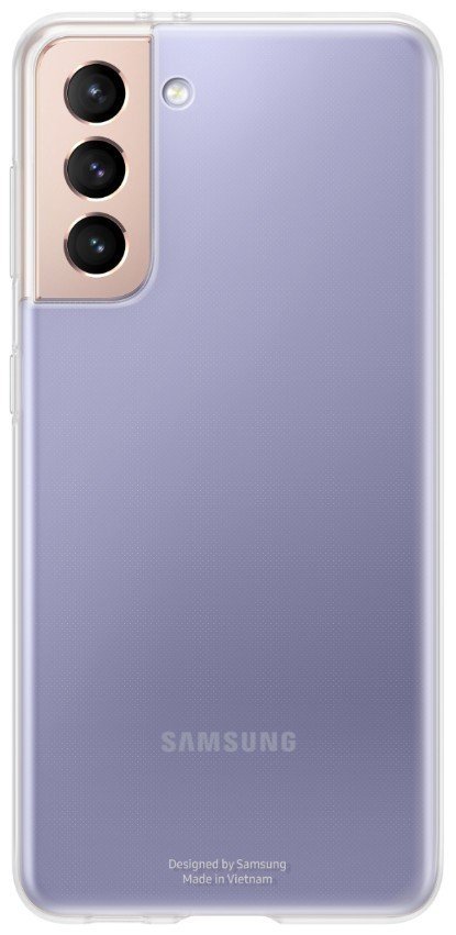 Чохол Samsung Clear Cover Transparency (EF-QG991TTEGRU) для Samsung S21 G991 - фото 1 - samsungshop.com.ua