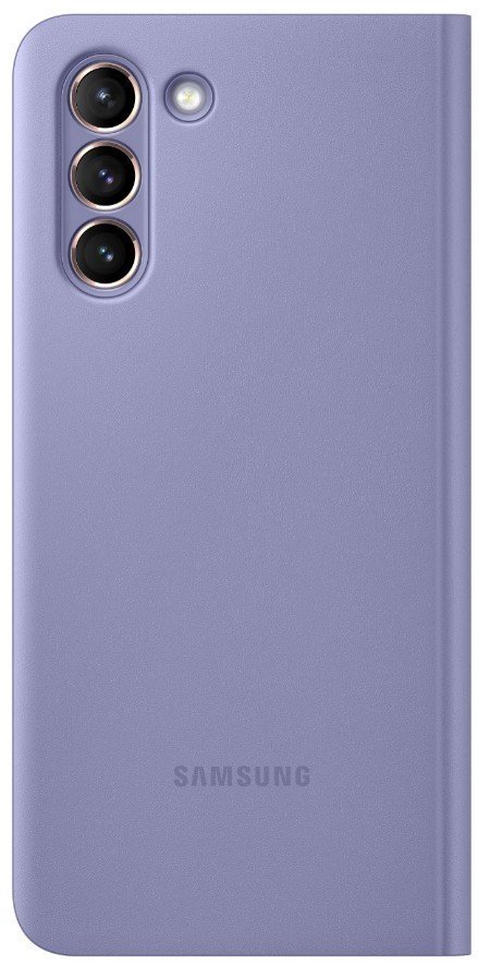 Чохол Samsung Smart Clear View Cover Violet (EF-ZG996CVEGRU) для Samsung S21+ G996 - samsungshop.com.ua