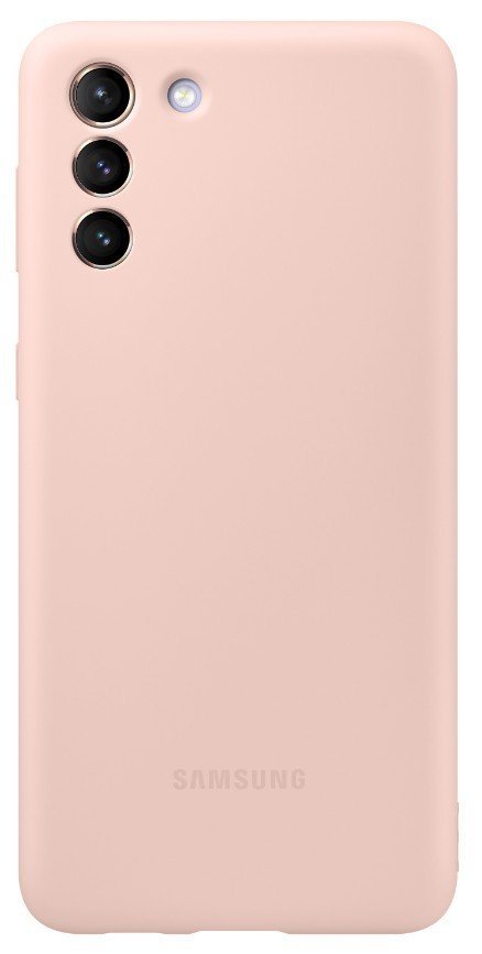 Чехол Samsung Silicone Cover Pink (EF-PG996TPEGRU) для Samsung S21+ G996 - фото 1 - samsungshop.com.ua