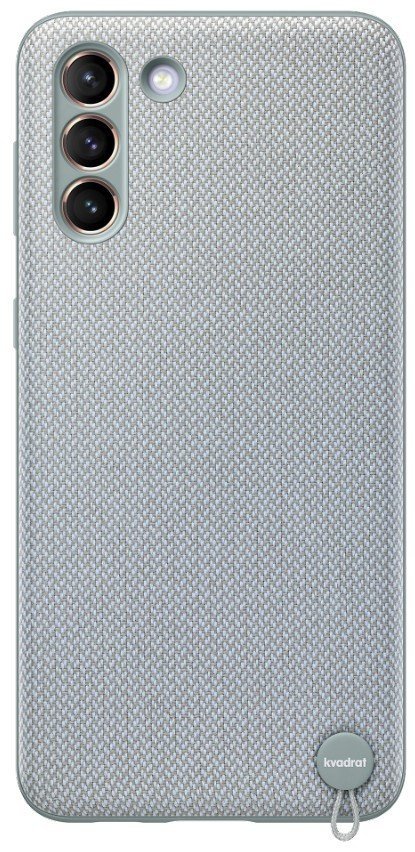 Чохол Samsung Kvadrat Cover Mint Gray (EF-XG996FJEGRU) для Samsung S21+ G996 - фото 1 - samsungshop.com.ua