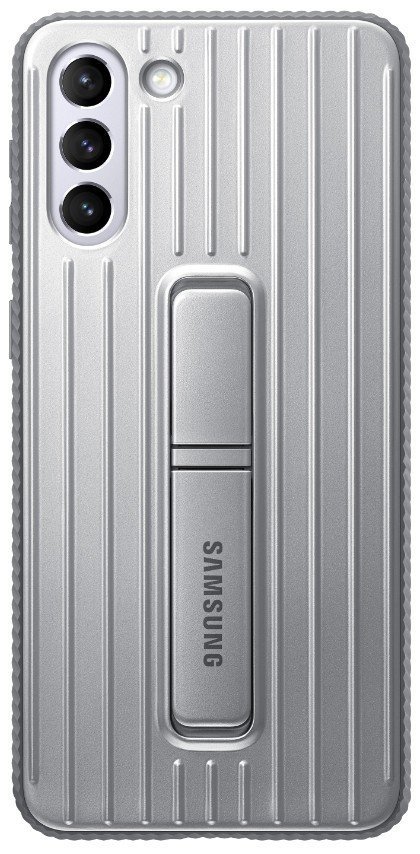Чехол Samsung Protective Standing Cover Light Gray (EF-RG996CJEGRU) для Samsung S21+ G996 - фото 1 - samsungshop.com.ua