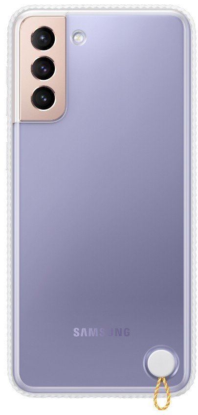 Чохол Samsung Clear Protective Cover White (EF-GG996CWEGRU) для Samsung S21+ G996 - фото 1 - samsungshop.com.ua