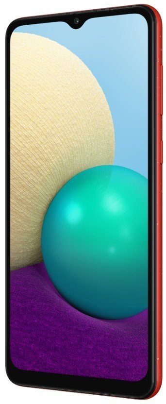 Смартфон Samsung Galaxy A02 SM-A022G Red - фото 1 - samsungshop.com.ua