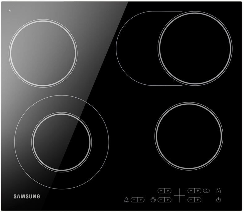 Стеклокерамическая варочная поверхность Samsung NZ64T3516AK/WT - samsungshop.com.ua