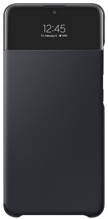 Чехол Samsung Smart S View Wallet Cover Black (EF-EA325PBEGRU) для Samsung A32 - фото 1 - samsungshop.com.ua