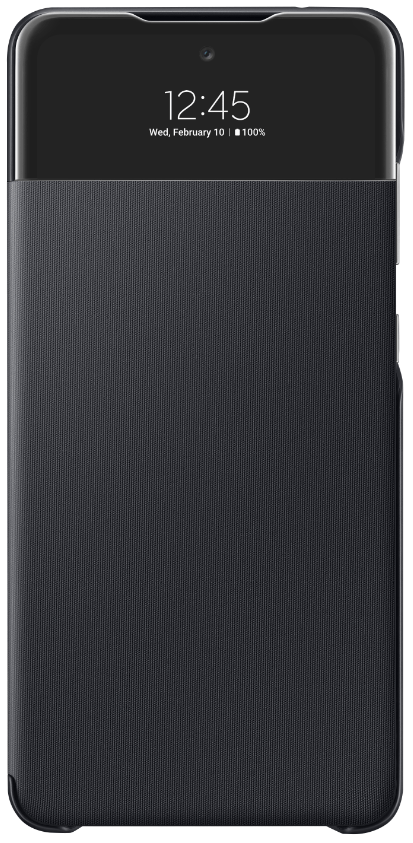 Чехол Samsung Smart S View Wallet Cover Black (EF-EA725PBEGRU) для Samsung A72 - samsungshop.com.ua