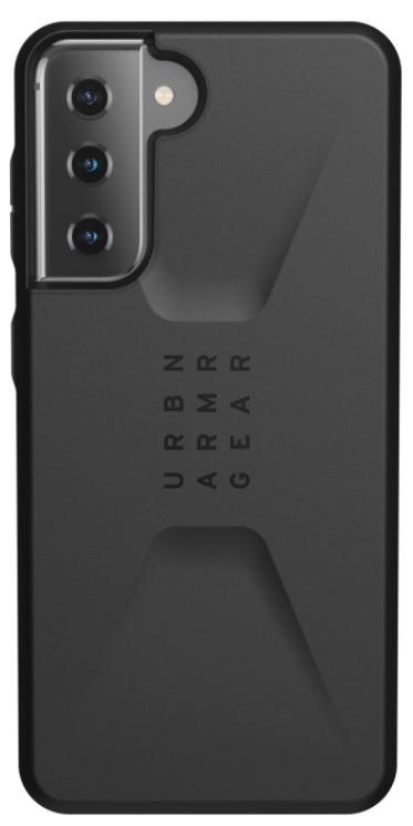 Чохол UAG Civilian Black для Samsung Galaxy S21 - фото 1 - samsungshop.com.ua
