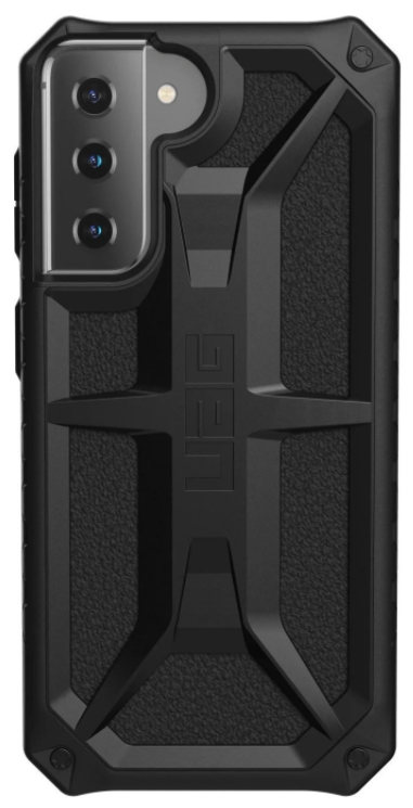 Чехол UAG Monarch Black для Samsung Galaxy S21 - фото 1 - samsungshop.com.ua