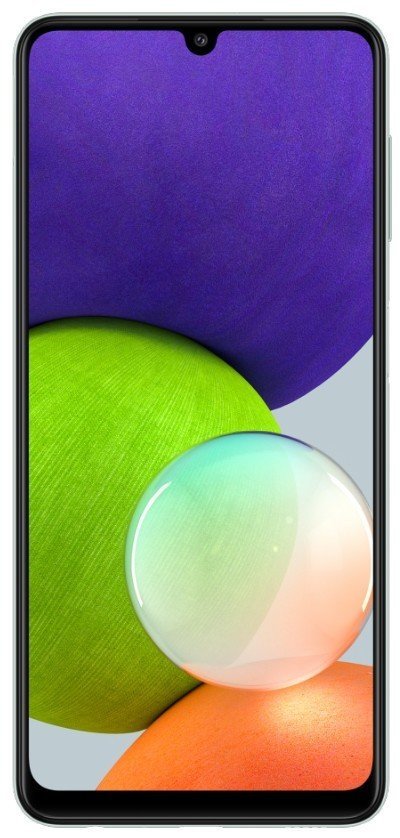 Смартфон Samsung Galaxy A22 SM-A22 4/64Gb LTE Light Green - фото 1 - samsungshop.com.ua