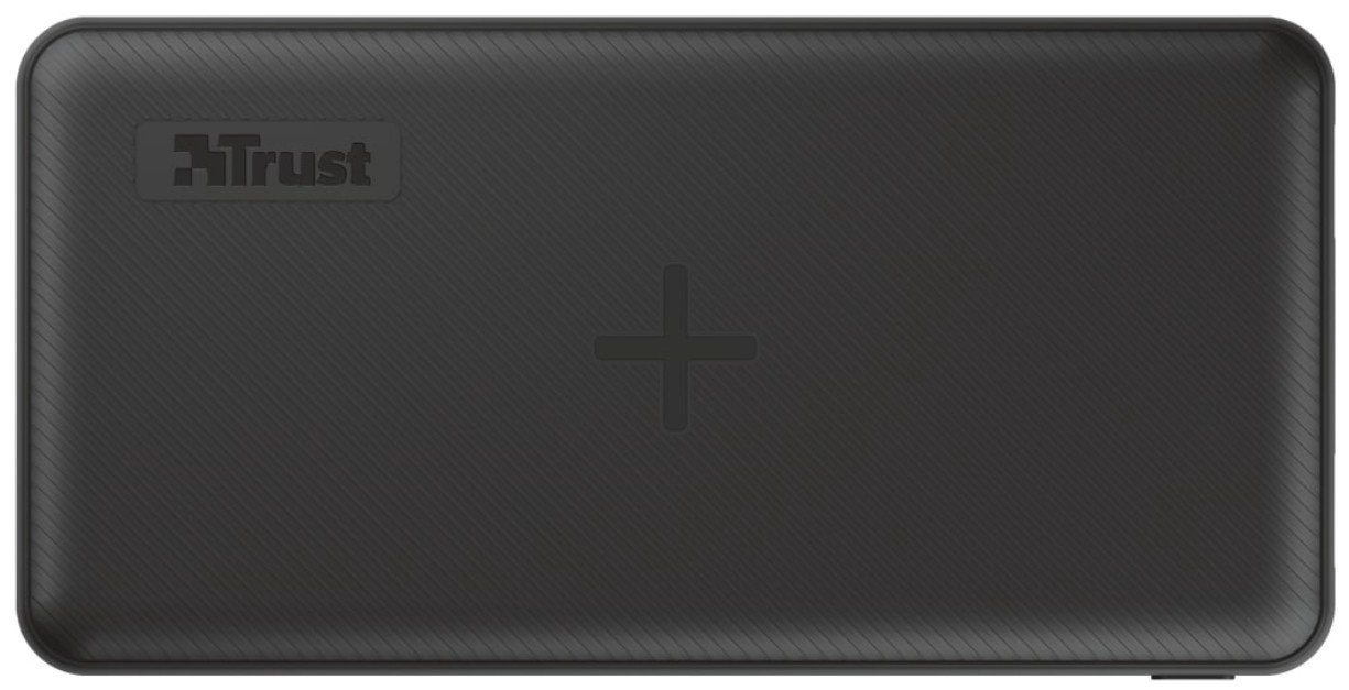 Мобильная батарея Trust Primo QI 20000 mAh Black - фото 1 - samsungshop.com.ua