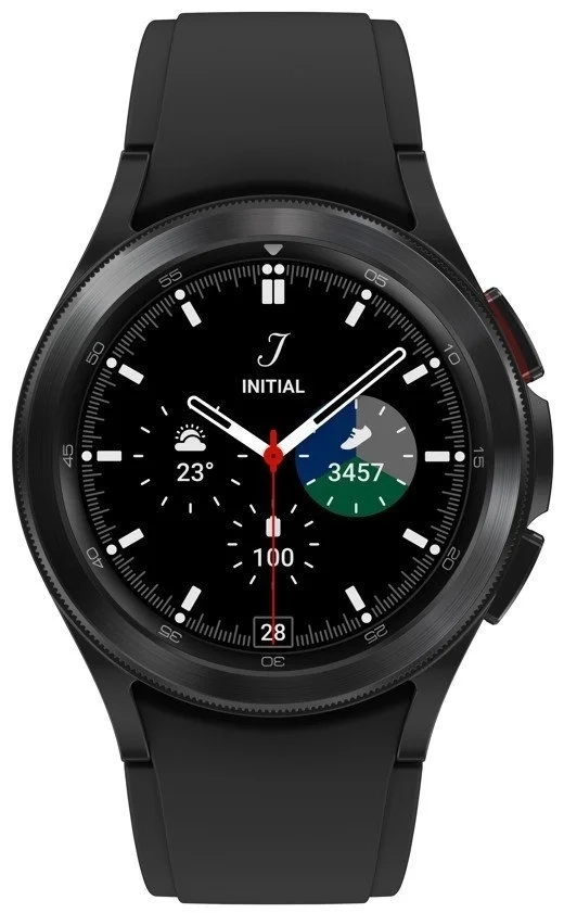 Мобильное устройство Samsung Galaxy Watch4 Classic Black small 42mm (SM-R880NZKASEK) - фото 1 - samsungshop.com.ua