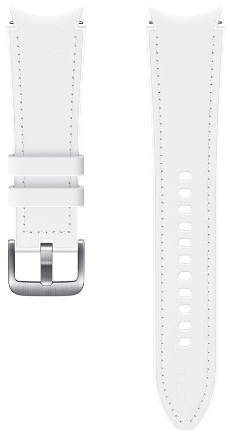 Ремешок Samsung Hybrid Band (20mm, S/M) White (ET-SHR88SWEGRU) для Samsung Galaxy Watch 4 - фото 1 - samsungshop.com.ua