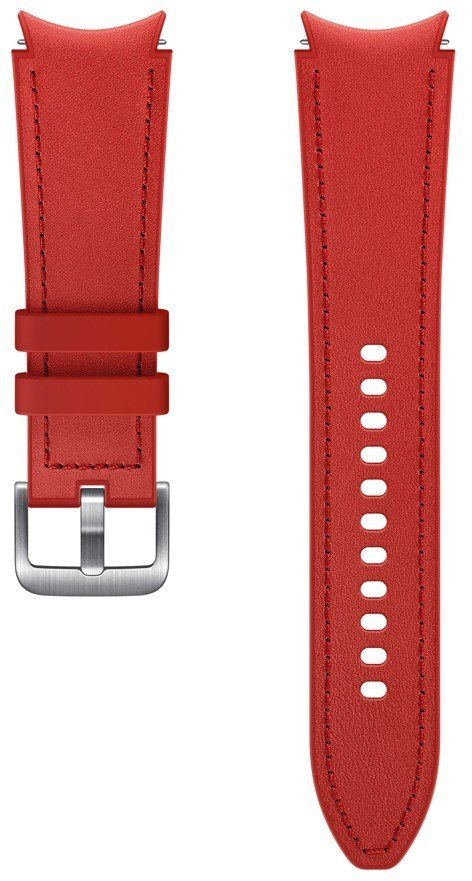 Ремешок Samsung Hybrid Band (20mm, S/M) Red (ET-SHR88SREGRU) для Samsung Galaxy Watch 4 - samsungshop.com.ua