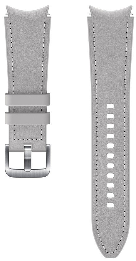 Ремінець Samsung Hybrid Band (20mm, M/L) Silver (ET-SHR89LSEGRU) для Samsung Galaxy Watch 4 - samsungshop.com.ua