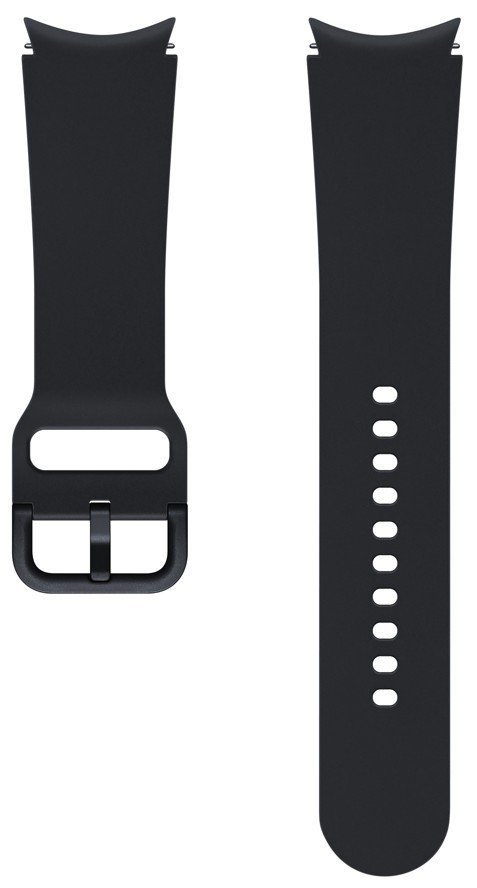 Ремешок Samsung Sport Band (20mm, S/M) Black (ET-SFR86SBEGRU) для Samsung Galaxy Watch 4 - samsungshop.com.ua