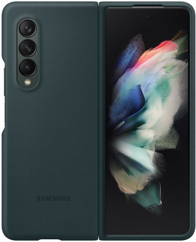 Чохол Samsung Silicone Cover Green (EF-PF926TGEGRU) для Samsung Fold 3 (F926) - samsungshop.com.ua