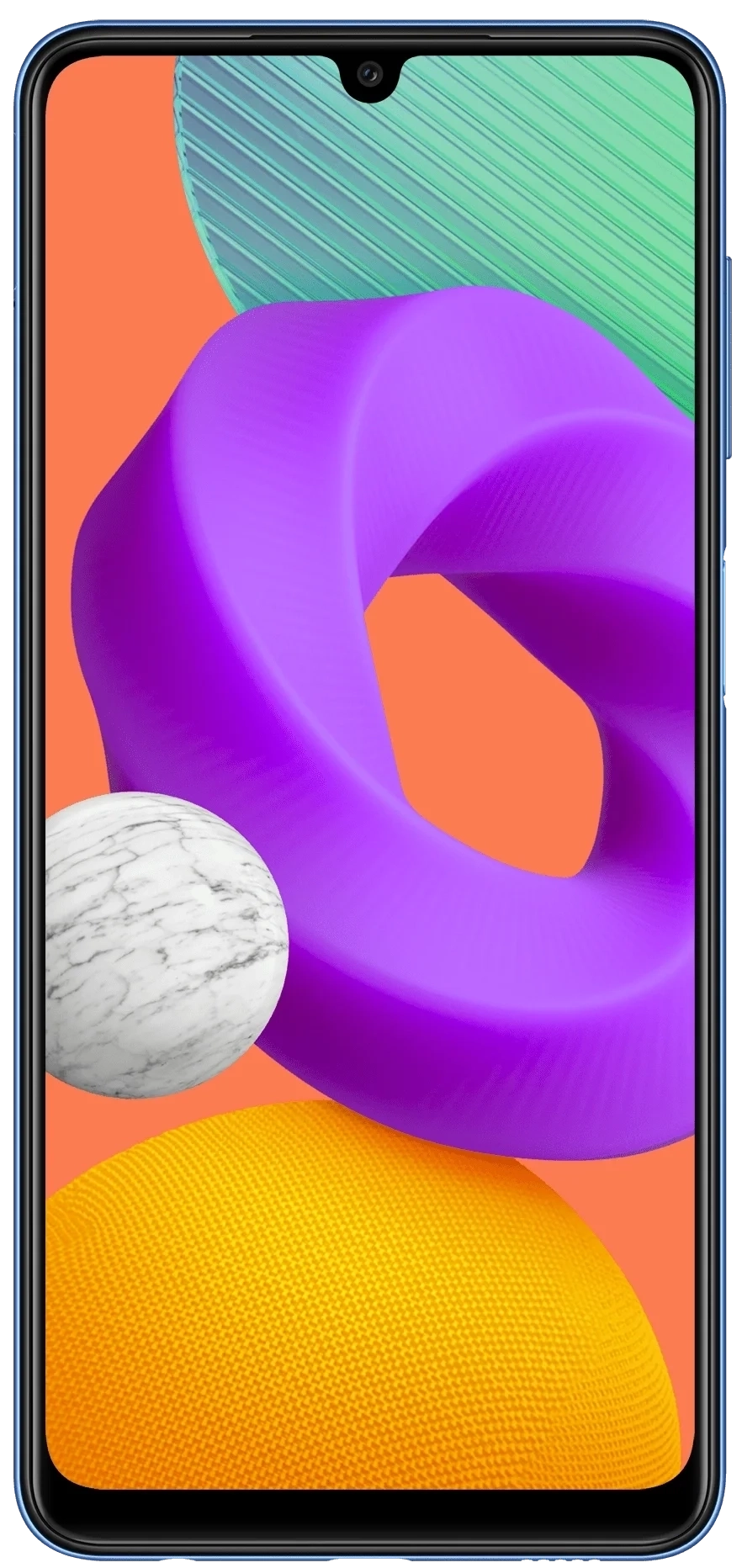 Смартфон Samsung Galaxy M22 SM-M225F 4/128Gb Light Blue - Фото 1