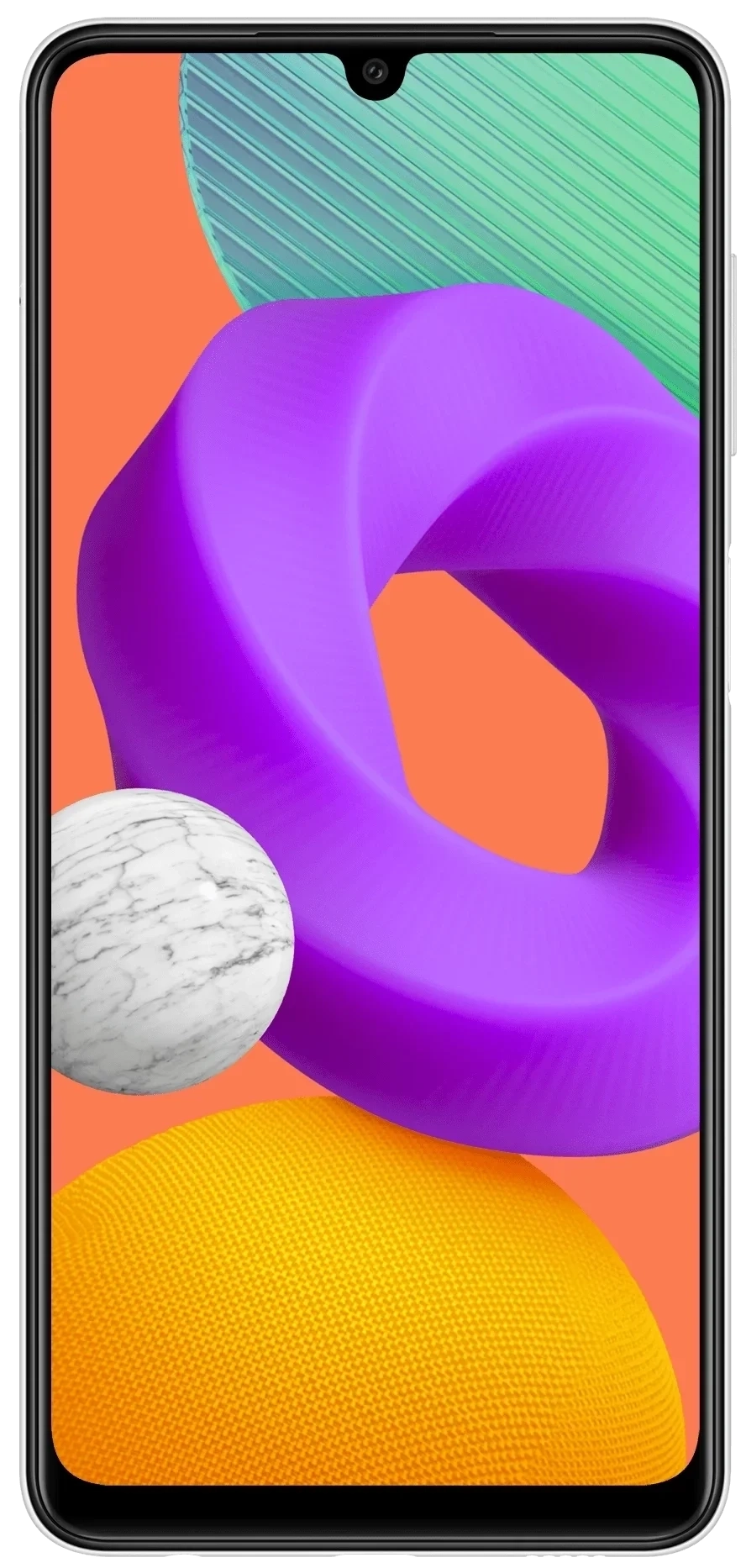 Смартфон Samsung Galaxy M22 SM-M225F 4/128Gb White - Фото 1