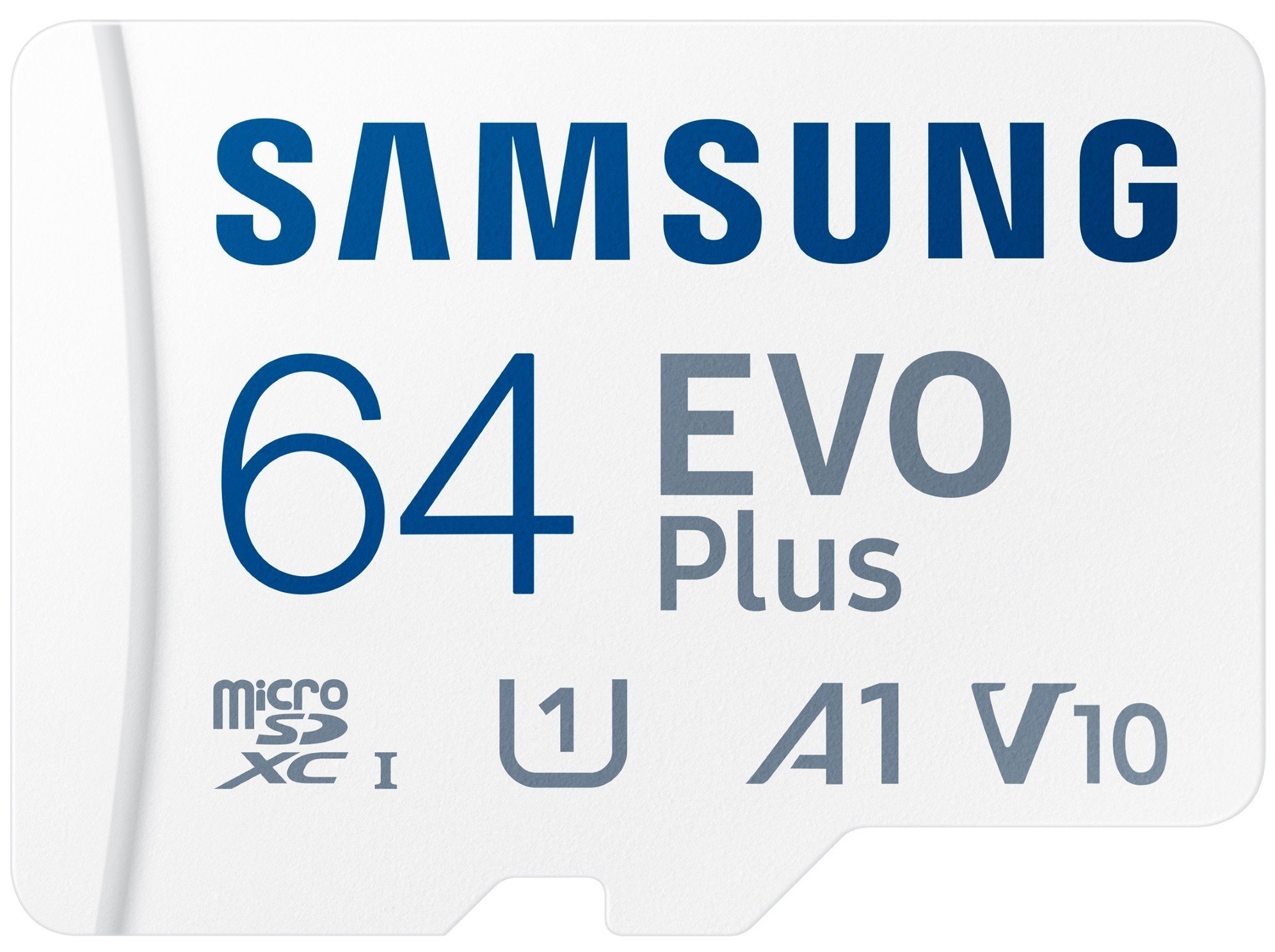 Карта пам'яті Samsung microSDXC 64GB EVO Plus UHS-I Class10 + SD адаптер (MB-MC64KA/RU) - фото 1 - samsungshop.com.ua