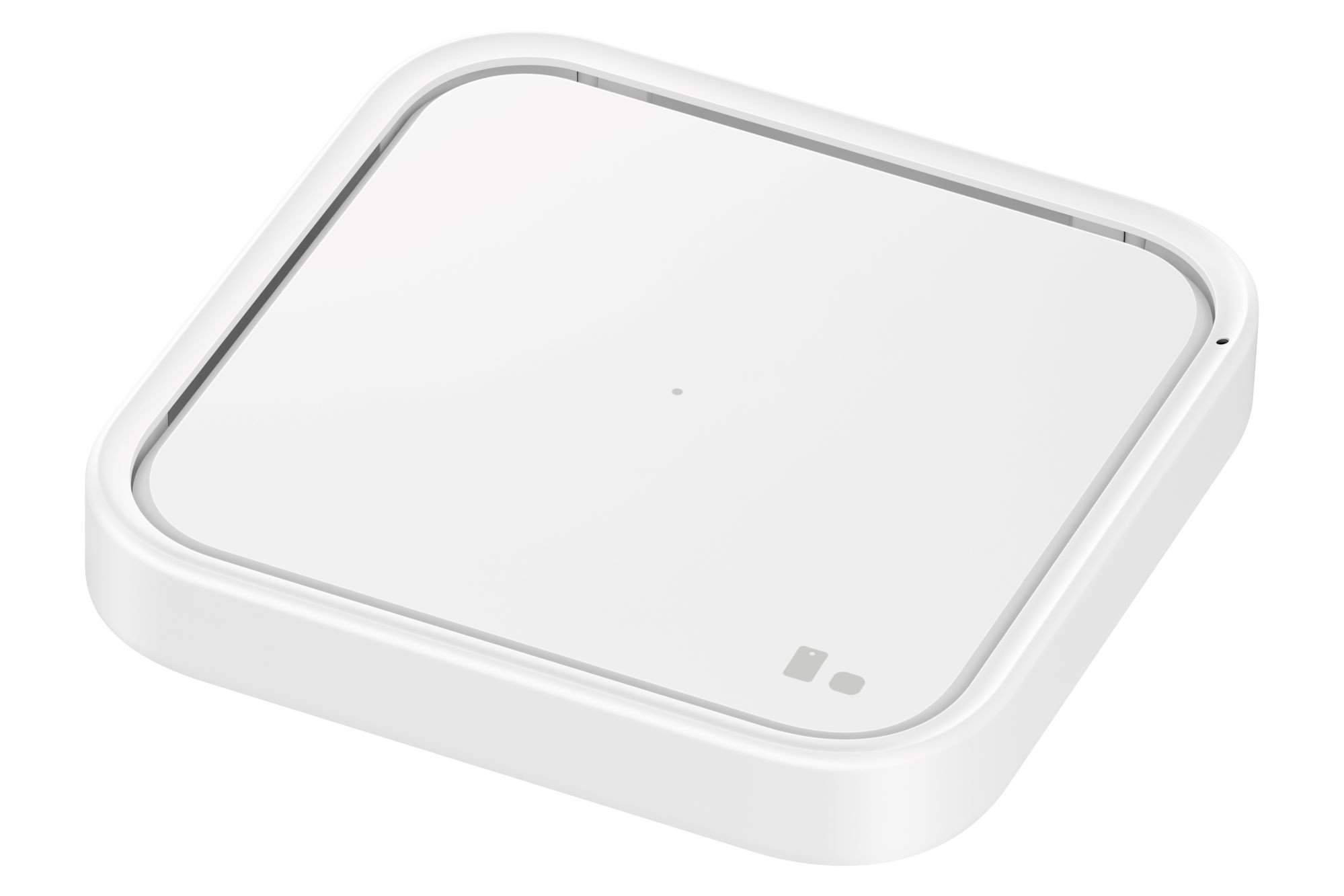 Бездротовий З/П Samsung 15W Wireless Charger Pad w/o TA White (EP-P2400BWRGRU) - фото 1 - samsungshop.com.ua