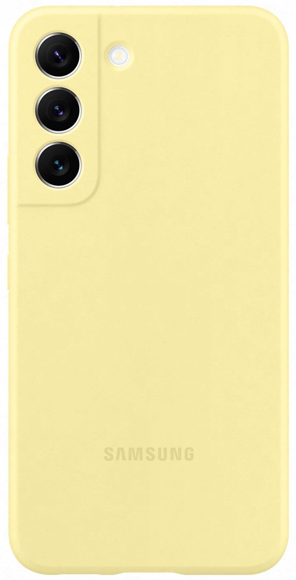 Чехол Samsung Silicone Cover Butter Yellow (EF-PS901TYEGRU) для Samsung S22 (S901) - samsungshop.com.ua