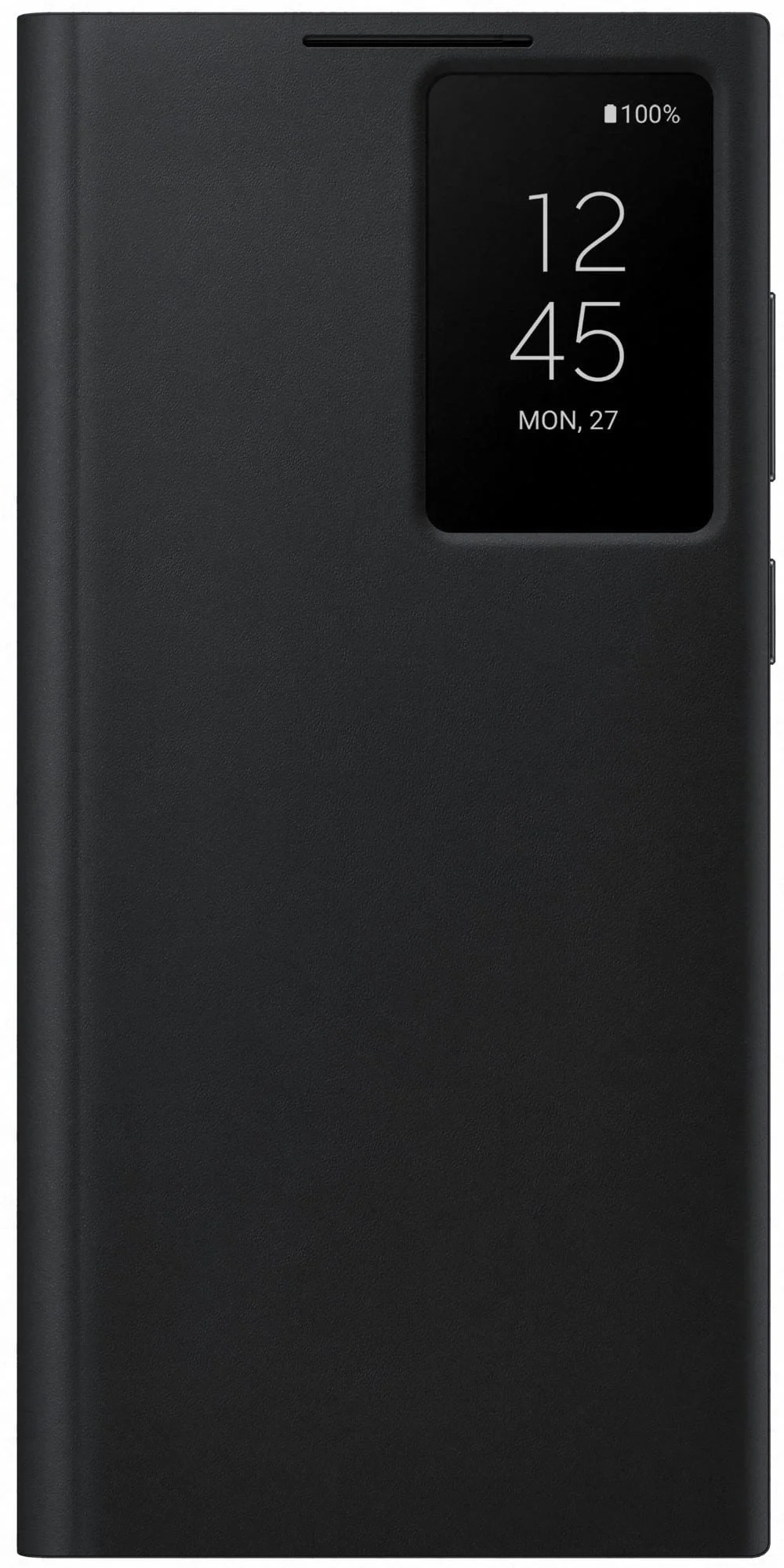 Чехол Samsung Smart Clear View Cover Black (EF-ZS908CBEGRU) для Samsung S22 Ultra (S908) - Фото 1