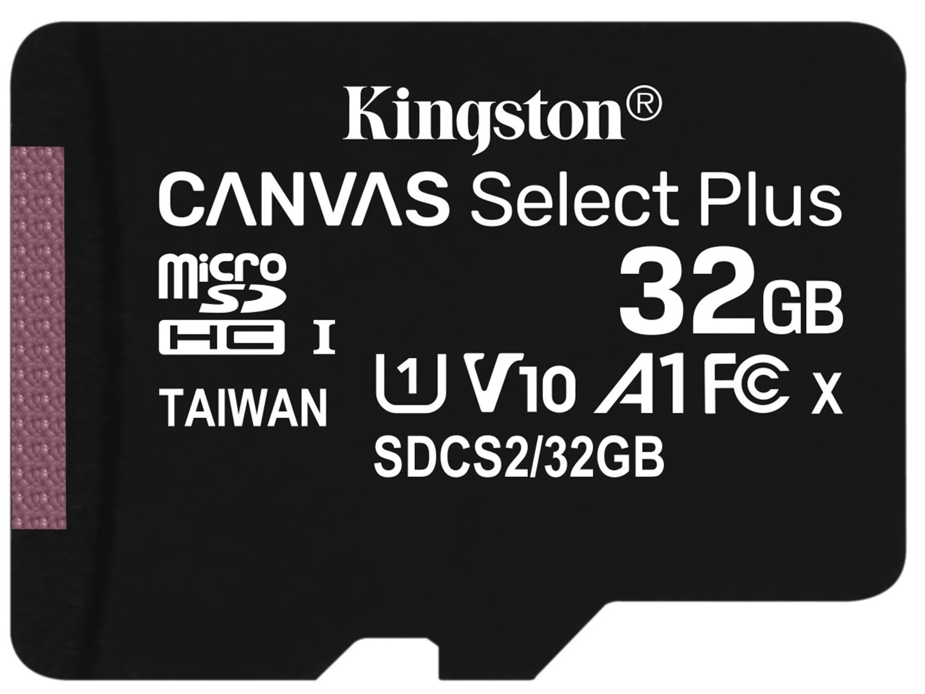 Карта пам'яті KINGSTON Canvas Select Plus 10 0R A1 C10 S SDCS2/32GBSP 32GB microSDHC - фото 1 - samsungshop.com.ua