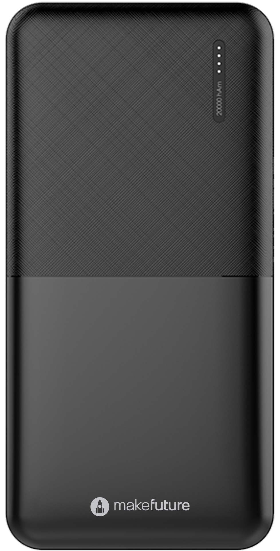 Мобильная батарея MakeFuture Power Bank 20000 mAh Black (MPB-203BK) - фото 1 - samsungshop.com.ua