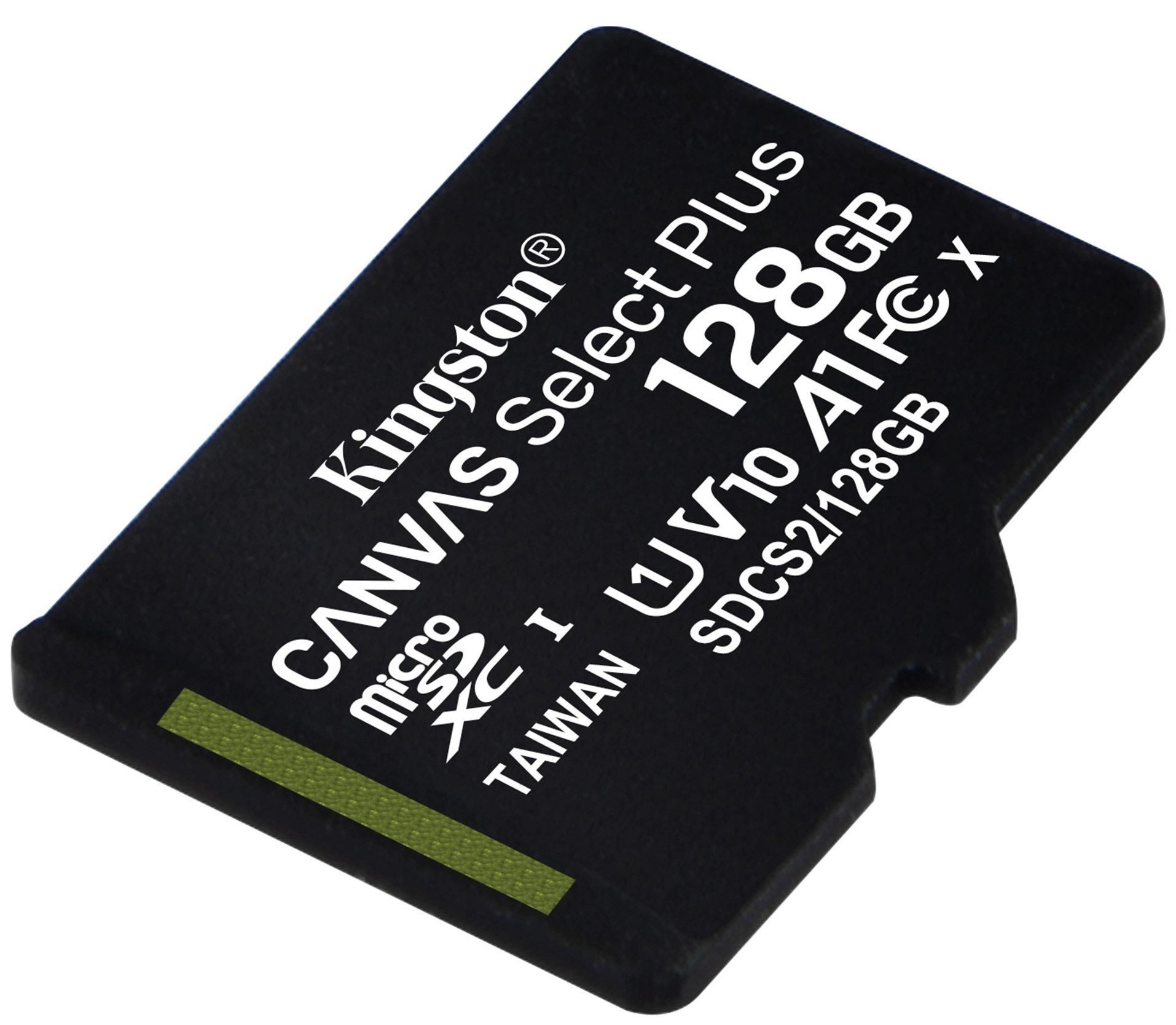 Карта пам'яті KINGSTON Canvas Select Plus 1 00R A1 C10 SDCS2/128GBSP 128GB microSDXC - samsungshop.com.ua
