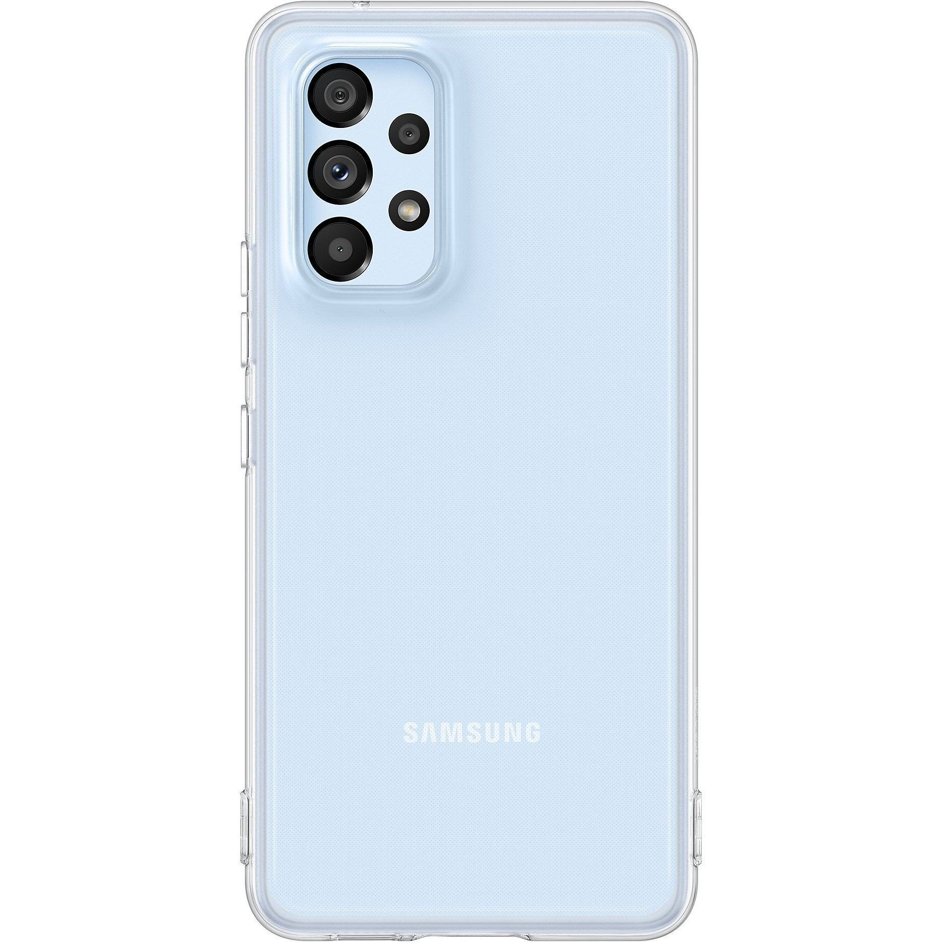 Samsung Soft Clear Cover Transparent (EF-QA536TTEGRU) для Samsung A53 (A536) - samsungshop.com.ua