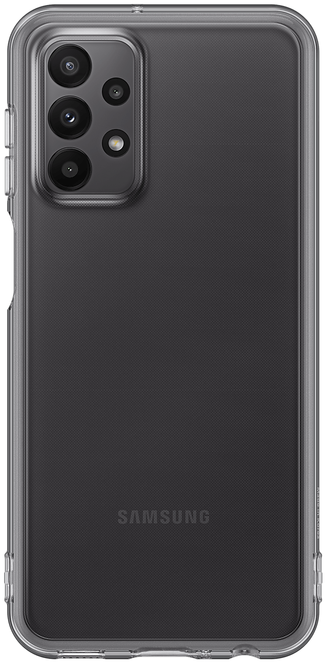 Чохол Samsung Soft Clear Cover Black (EF-QA235TBEGRU) для Samsung A23 (A235) - фото 1 - samsungshop.com.ua
