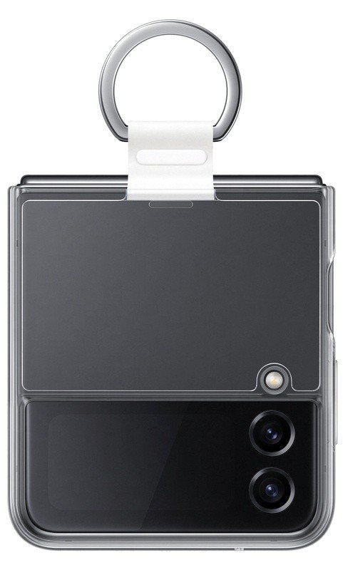 Samsung Clear Cover with Ring Transparency (EF-OF721CTEGUA) для Samsung Flip4 (F721) - samsungshop.com.ua