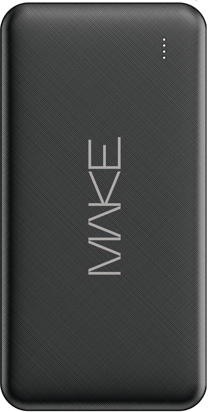 Мобільна батарея MakeFuture Power Bank 20000 mAh Black (MPB-204BK) - samsungshop.com.ua