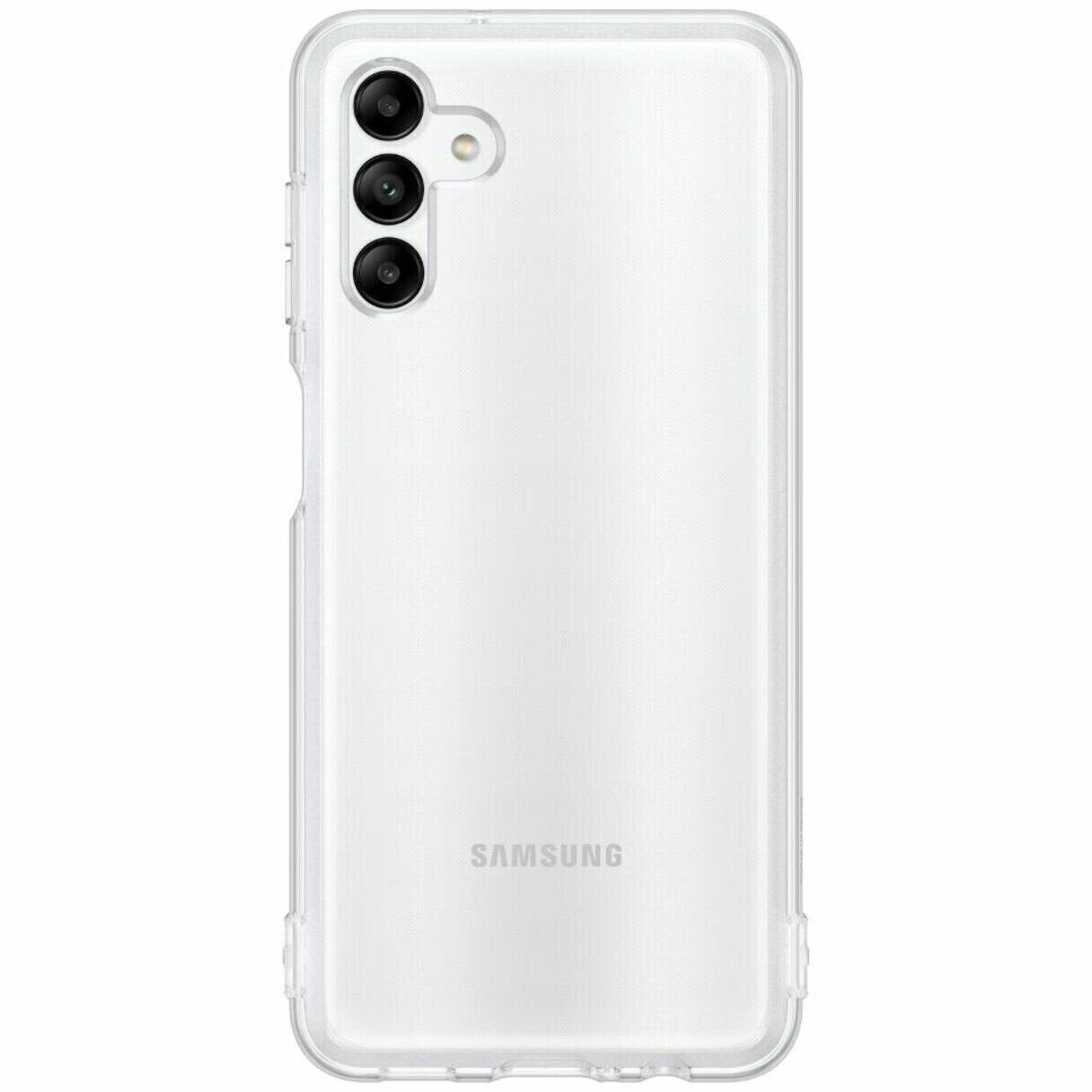 Чохол Samsung Soft Clear Cover Transparent (EF-QA047TTEGRU) для Samsung A04s (A047) - фото 1 - samsungshop.com.ua