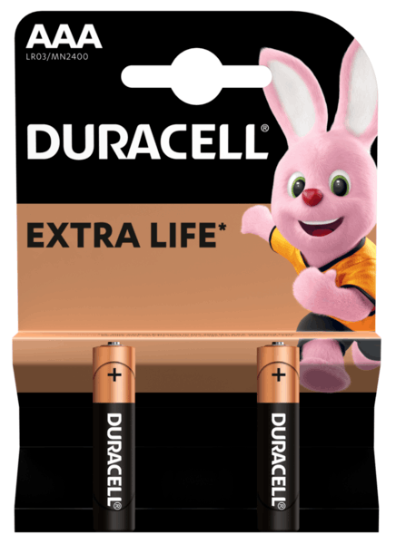 Батарейка DURACELL  LR03 MN2400 1x2 шт. (6409628) - samsungshop.com.ua