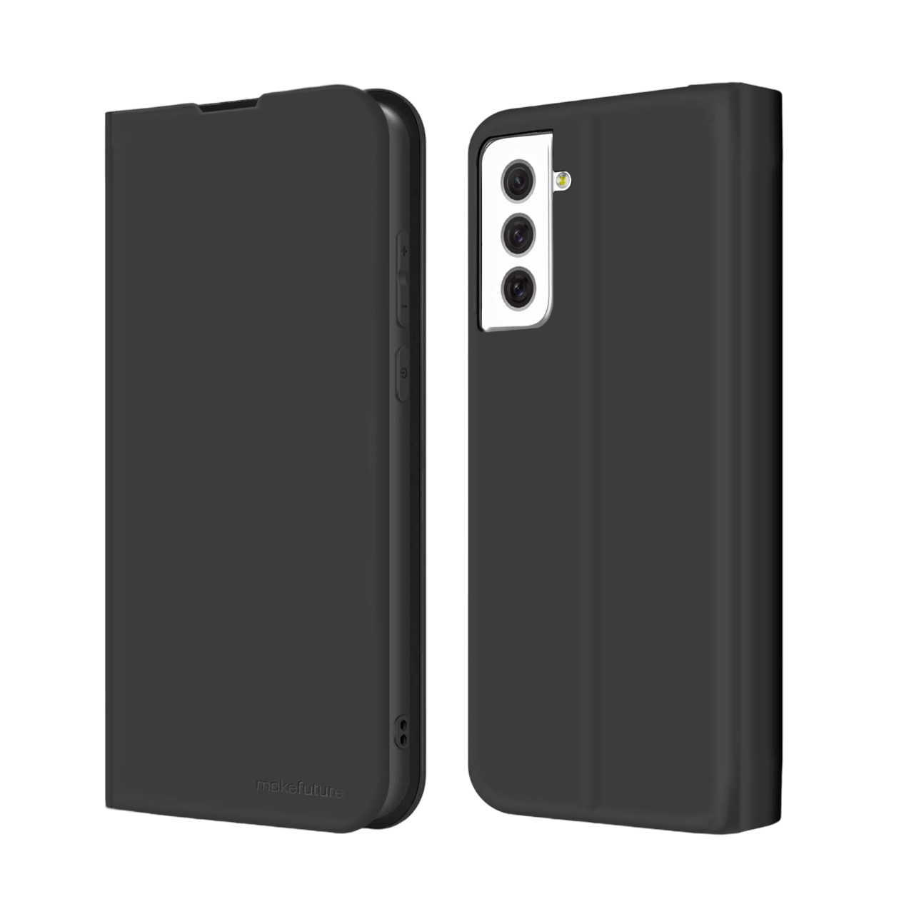 Чехол MakeFuture Flip (Soft-Touch PU) Black (MCP-SS21FEBK) для Samsung S21FE - Фото 1