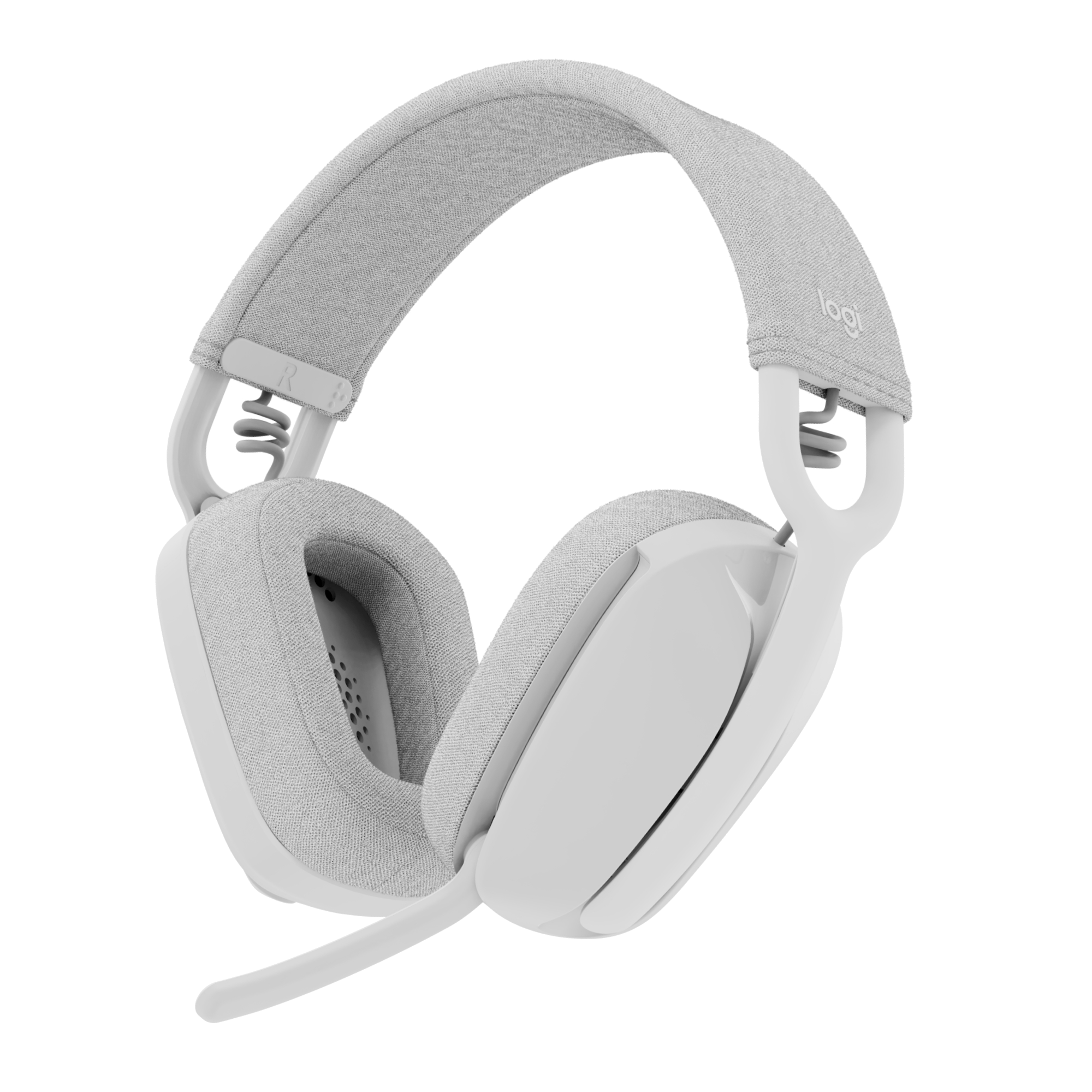 Наушники logitech white. Zone Vibe 100.